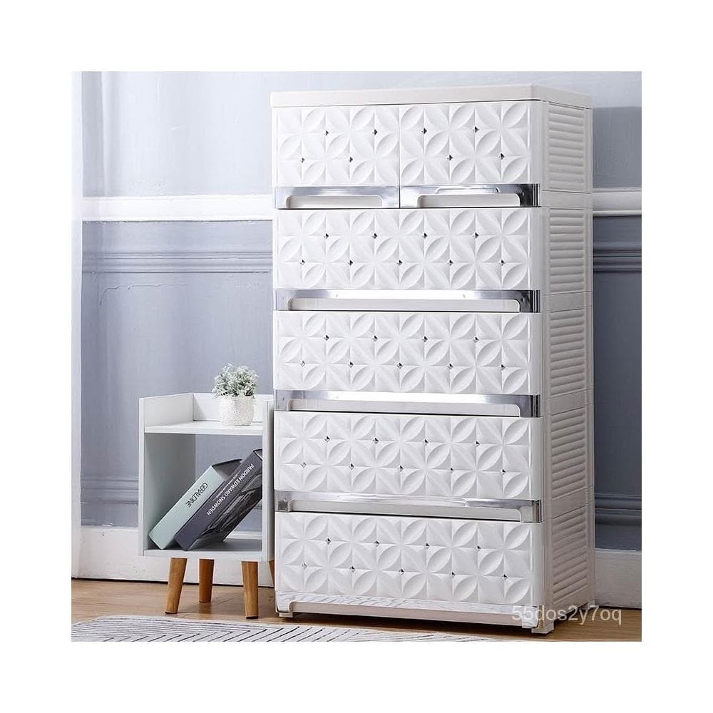 優選😊優品 歐式加厚抽屜式收納櫃 塑料大號收納箱嬰兒童儲物櫃 寶寶衣櫃 整理箱 寶寶衣架 衣櫥 塑膠櫃 寶寶簡易衣櫃