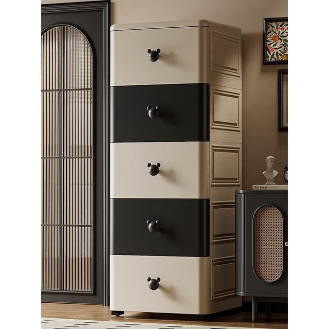 收納櫃抽屜式衣服雜物客廳零食儲物櫃箱嬰兒寶寶兒童置物架床頭櫃