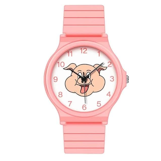 周處除三害小豬手錶陳桂林同款運動手環手錶女款學高顏值跑步專用