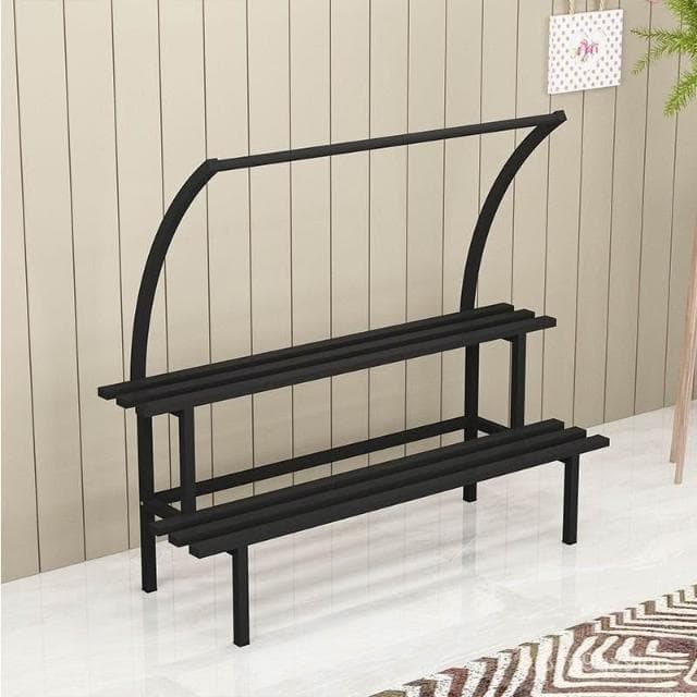 🎉特價下殺 花架 陽臺花架 落地架 新款室內外鐵藝花盆架長方形落地式多層花架陽臺掛式不銹防腐架 植物花架 盆栽架