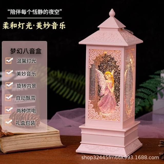 水晶球音樂音樂盒可旋轉芭蕾跳舞生日禮物女生女孩兒童小公主網紅