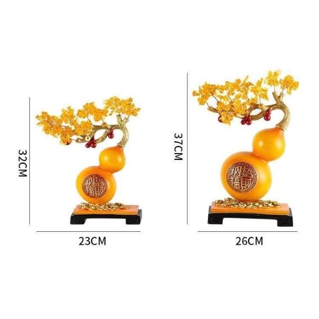 🌞葫蘆擺件 鹿擺件 裝飾品擺件 招財擺飾 入厝禮物 玄關擺件 擺飾 招財納福 客廳 玄關擺飾 酒櫃裝飾 擺飾品 喬遷禮品