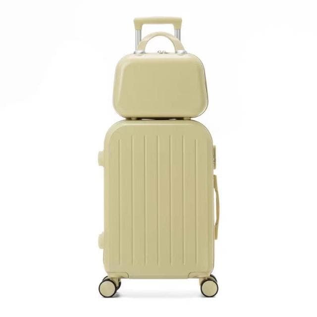 新款行李箱 女20寸登機箱 小型輕便密碼箱 旅行箱 拉杆箱 大容量登機箱
