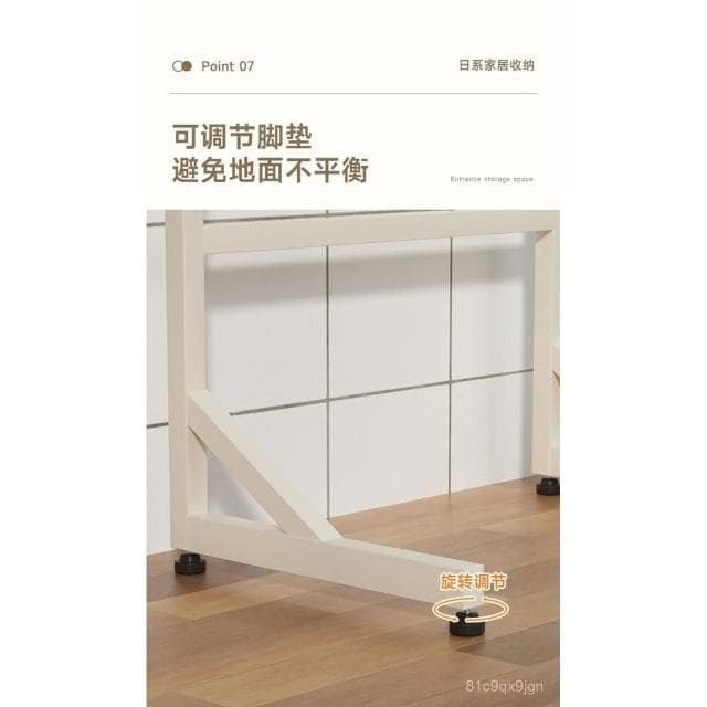 🎉特價下殺 花架 陽臺花架 落地架 奶油風多肉花架置物架陽臺層距可調可移動客廳2024新款展示架落地 植物花架 盆栽架