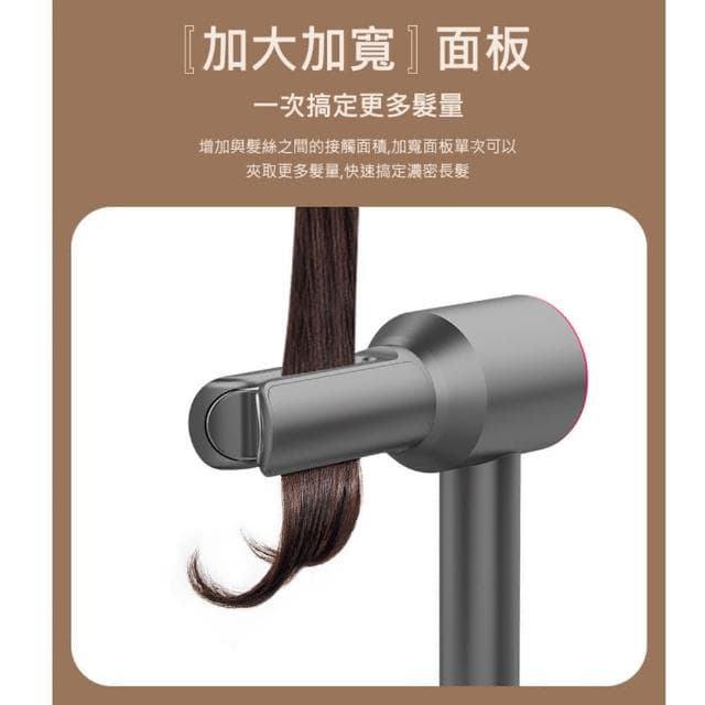 滴家D+ 戴森吹風機 直髮風嘴 直髮夾吹嘴 磁吸安裝 (灰色)直板夾 風嘴 負離子拉直 順髮 內彎造型 適用Dyson