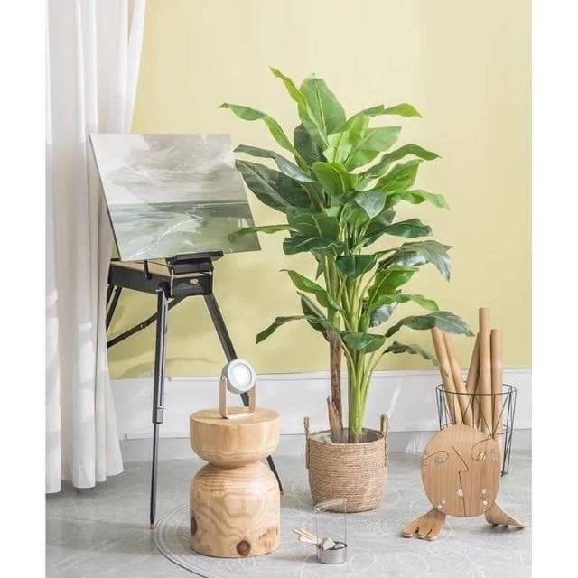 仿真綠植假盆栽裝飾室內大型仿真植物造景芭蕉葉客廳網紅落地式
