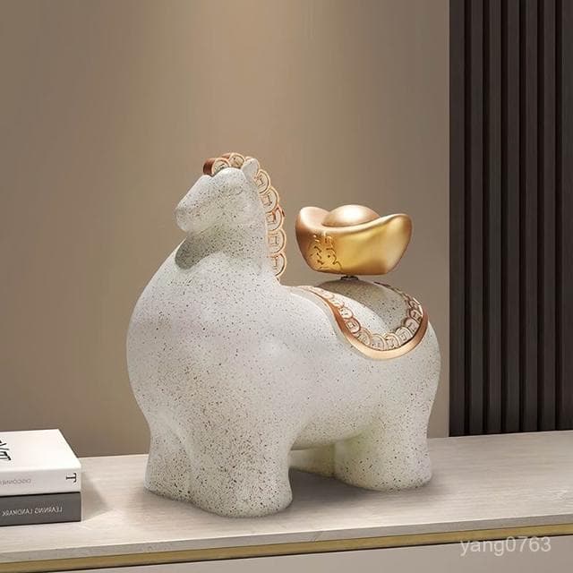 熱銷 馬到成功 馬上有錢 擺件 玄關 裝飾品喬遷開業禮品 開業禮物 入厝禮物 招財 招財擺飾 馬上有錢 玄關 喬遷禮物