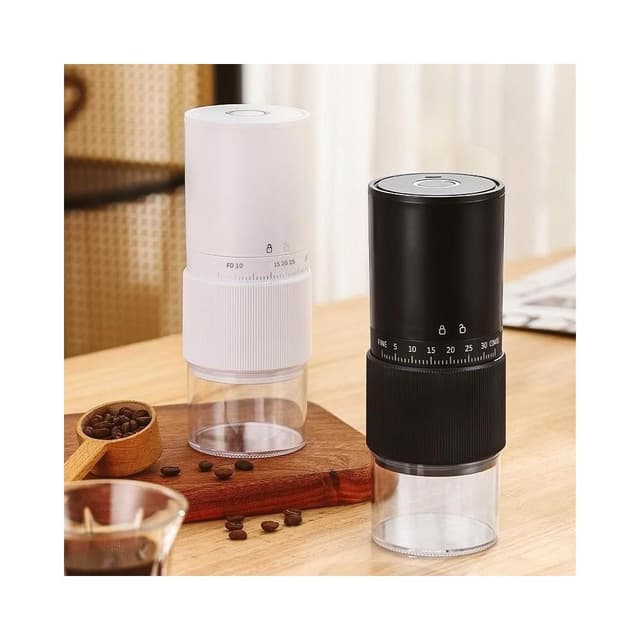 HMee 匯美 手沖意式磨粉機 自動咖啡機 咖啡研磨器 家用小型磨豆機 便攜研磨 咖啡研磨罐