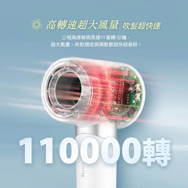 【CHIMEI 奇美】CHIMEI 奇美 高速負離子智能恆溫吹風機HD-15HCN0