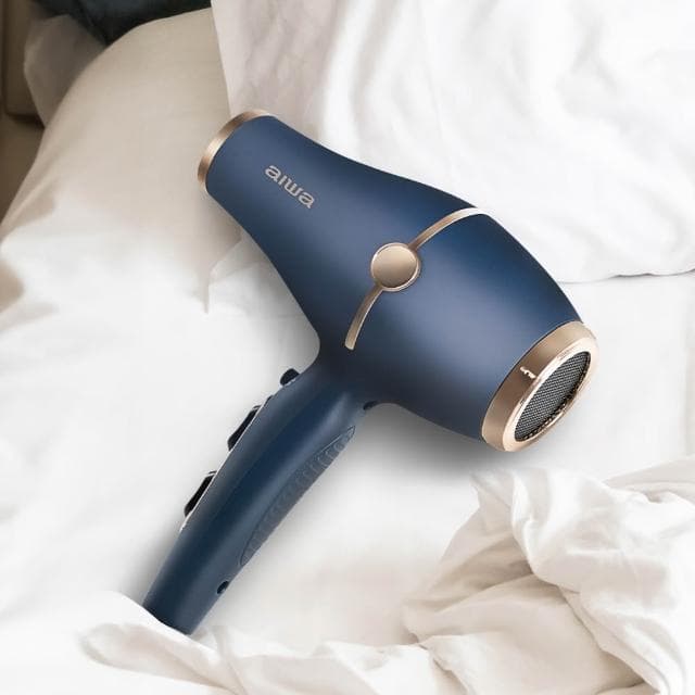 【AIWA 愛華】負離子吹風機 (AH-D55) 負離子/1400W/可折疊
