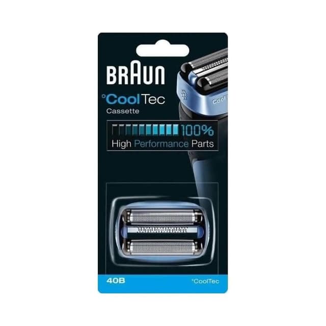 【BRAUN 百靈】百靈 Braun 40B CoolTec 系列 專用 刮鬍刀 刀頭 刀網 刮鬍 CT3cc CT4s CT2s