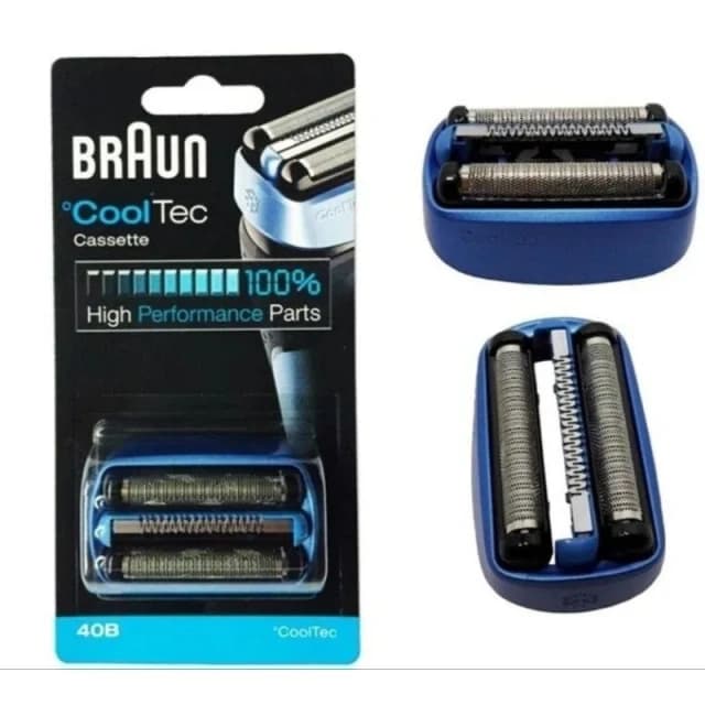 【BRAUN 百靈】百靈 Braun 40B CoolTec 系列 專用 刮鬍刀 刀頭 刀網 刮鬍 CT3cc CT4s CT2s