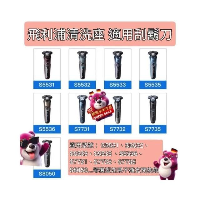 【Philips 飛利浦】飛利浦 電鬍刀 清洗座 立座 清潔座 洗淨 CC16 CC13  S7887 S5889 S5531 S9000