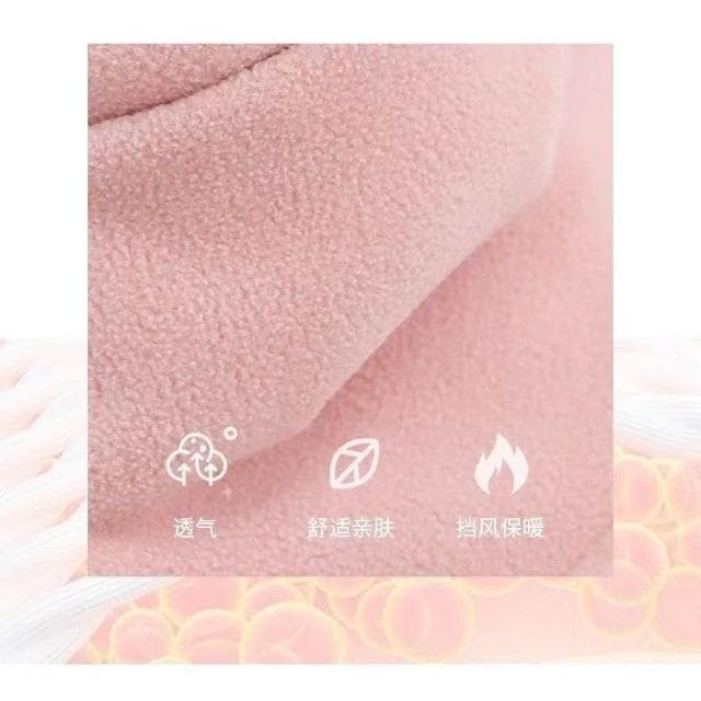 雙扣搖粒絨圍脖 保暖圍脖 防風圍脖 多功能圍巾 10色可選 WA029