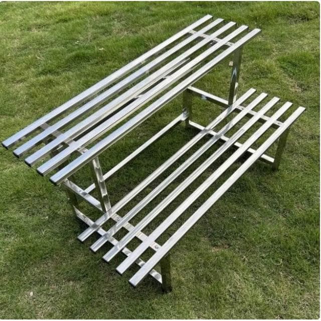 【優品匯】北鬥星 花架 置物架 盆栽架 花盆架  植物架 不銹鋼花架 階梯落地式花架 加厚方管花架