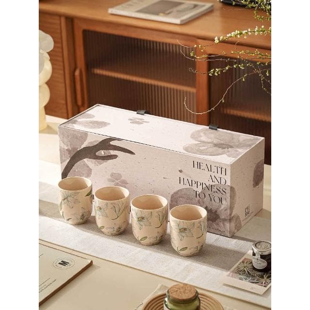 陶瓷茶具 喬遷新居陶瓷茶具套裝 家用客廳水杯 新婚禮物茶壺杯子結婚禮品