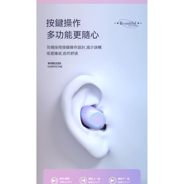 台灣現貨速發 無綫藍芽耳機 數位顯示 藍芽無綫耳機超 長續航 通話降噪 立體聲無綫藍牙耳機 適用蘋果iPhone/安卓 藍牙無線耳機