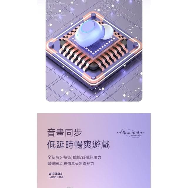 台灣現貨速發 無綫藍芽耳機 數位顯示 藍芽無綫耳機超 長續航 通話降噪 立體聲無綫藍牙耳機 適用蘋果iPhone/安卓 藍牙無線耳機