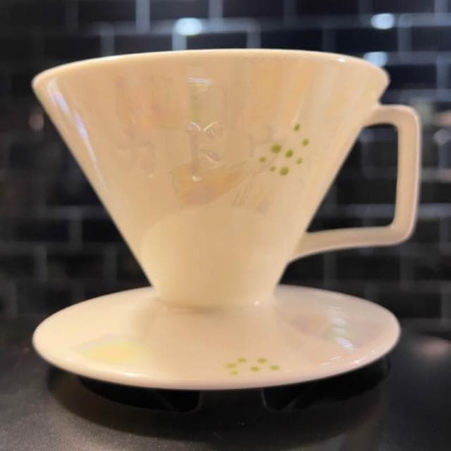 星芒骨瓷濾杯 星芒濾杯 骨瓷濾杯 錦繪梅紋 櫻花限定版 全球限量2022個