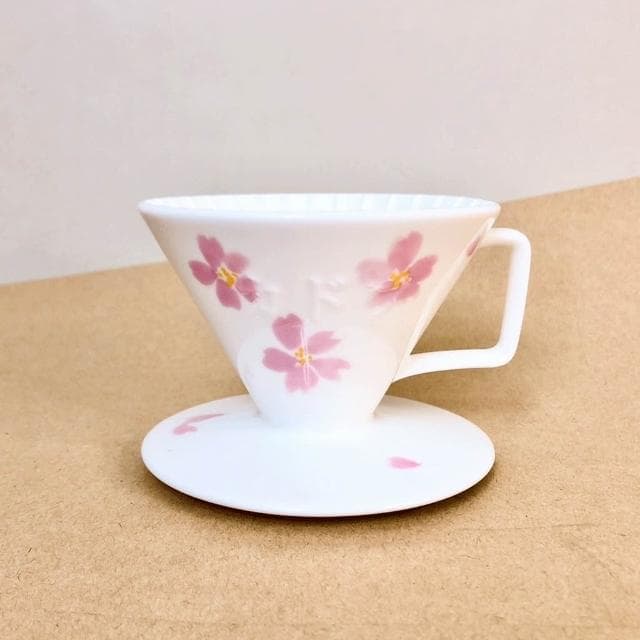 星芒骨瓷濾杯 星芒濾杯 骨瓷濾杯 錦繪梅紋 櫻花限定版 全球限量2022個