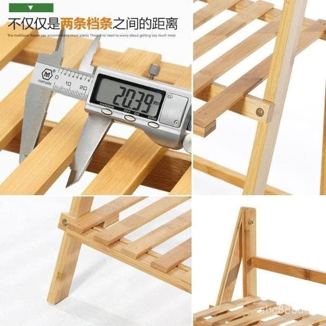 花架子客廳落地式置物架陽臺裝飾佈置多肉花盆植物擺放架實木多層  聚寶盆架 盆栽架 展示邊桌 多肉花架 實木花架 復古花架