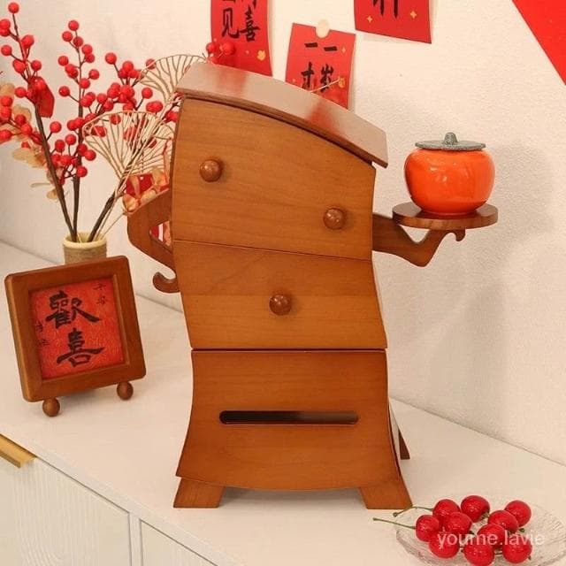 可開發票 免運 果設扭扭叉腰櫃生日禮物送女生閨蜜可愛實用高級感新年春節喬遷
