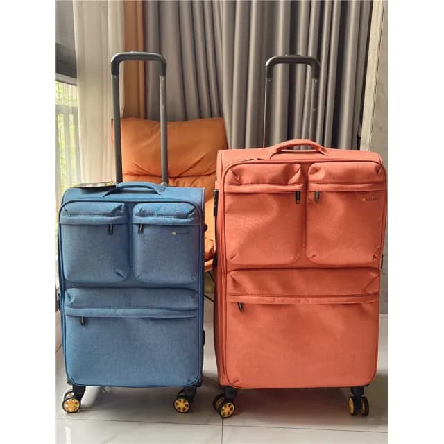 四季風家居 超輕拉桿箱28吋箱子行李箱女24吋牛津布防水旅行箱學生輕量登機箱