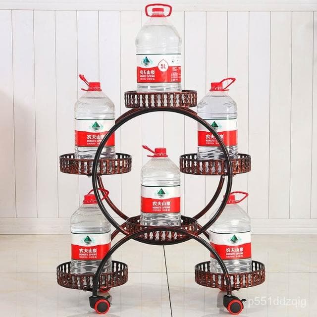 廠傢促銷  免運 花架子室內鐵藝多層置物架傢用陽臺多肉綠蘿花盆架簡約客廳落地式園藝 陽臺花架 花盆 盆栽架 植物架 T