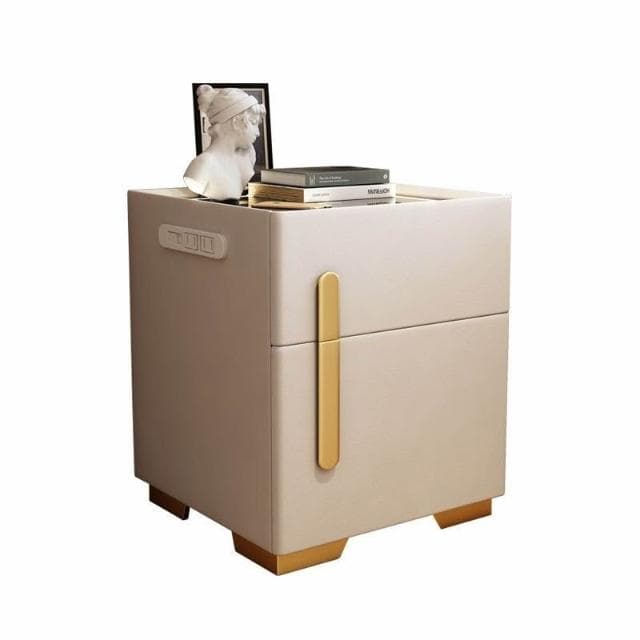 免運可開票  整裝出貨 智能床頭櫃 多功能床頭櫃 床邊櫃 隱形家用一體保險箱 無綫充電 藍牙音響 密碼鎖櫃