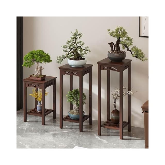 植物架 聚寶盆架 盆栽架 裝飾架 藝品架 花瓶架 財位桌 花台 四方花台 花台櫃 花架 實木花架 高腳花架桌 花架置物架