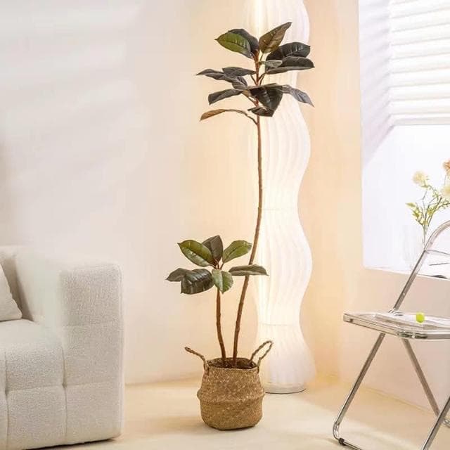 160公分 仿真植物 北歐仿真龜背葉 龜背竽 檸檬樹 仿真竹子 植物盆栽 商業擺飾假花 綠化植