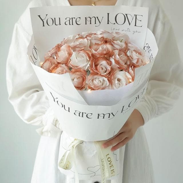 玫瑰香皂花束禮盒組 香皂花禮盒 永生花束 紀念日 情人節 節慶送禮 畢業花束 告白畢業七夕 生日禮物 母親節