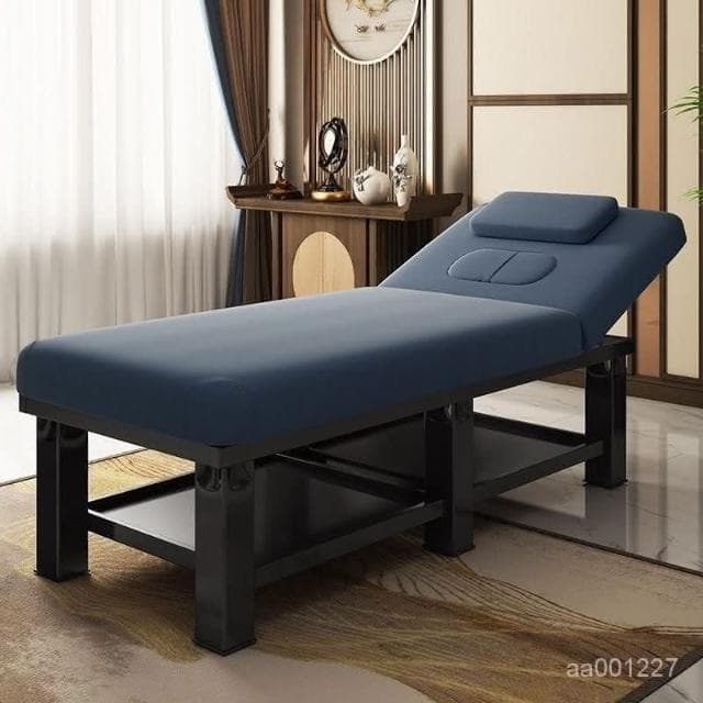 免運費 美容床美容院專用按摩床推拿床傢用理療床帶洞折疊紋繡美體火療床 按摩床 推拿床 護膚床 乳膠美容床 美容院專用 O
