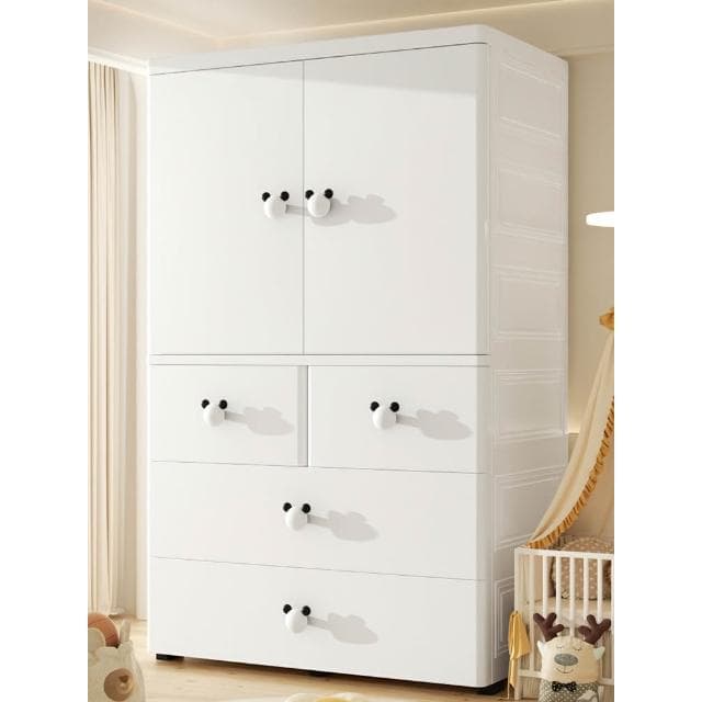 特大加厚寶寶衣櫃嬰兒收納櫃簡易兒童小衣櫥五斗櫥衣服儲物櫃