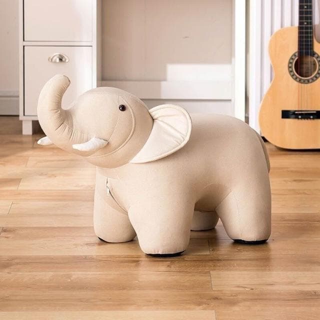 小紅書衕款大象動物坐凳兒童凳子客廳擺件家用換鞋凳喬遷生日禮物