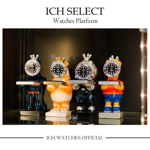 ICHco 實體門市 風靡日本創意卡皮巴拉老佛爺錶台-水豚君手錶台男錶女錶生日禮物父親節禮物生日禮物情人節禮物宇航員錶台擺飾