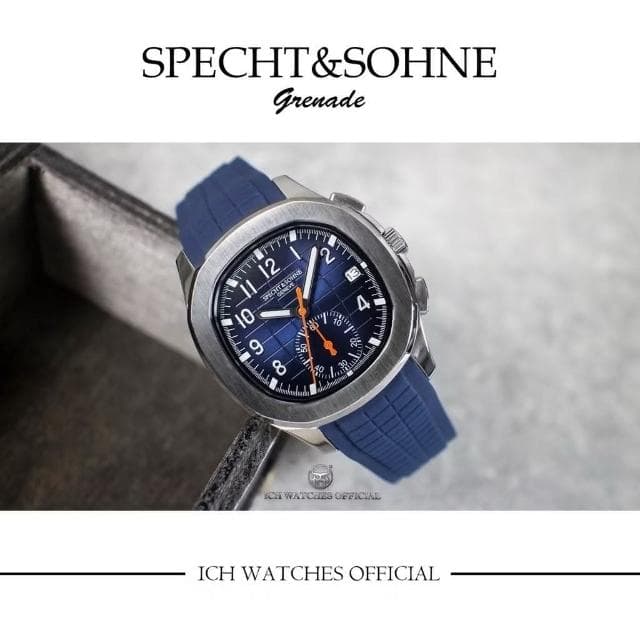 ICHco 實體門市 瑞士SPECHT&SOHNE 海底探險家手雷系列計時錶款-男錶女錶機械錶手錶生日禮物情人節禮物鸚鵡螺富七節禮物潛水錶