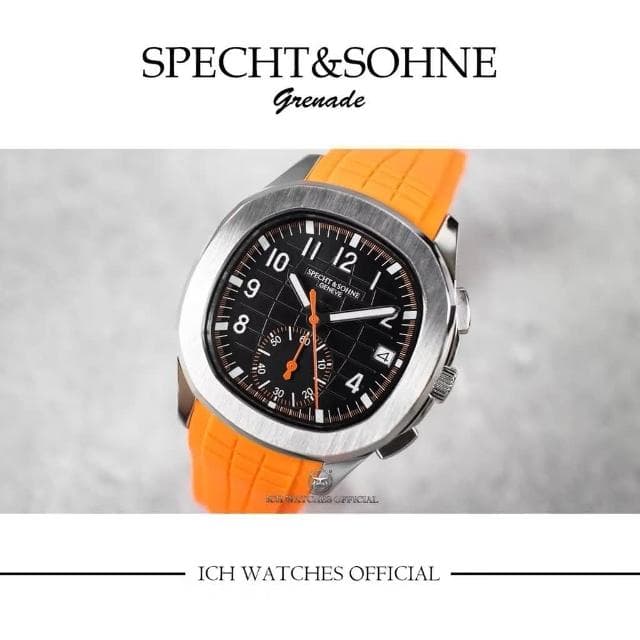 ICHco 實體門市 瑞士SPECHT&SOHNE 海底探險家手雷系列計時錶款-男錶女錶機械錶手錶生日禮物情人節禮物鸚鵡螺富七節禮物潛水錶