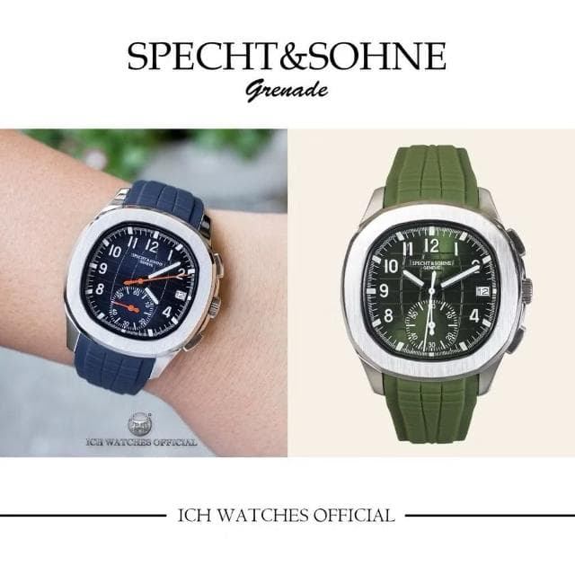 ICHco 實體門市 瑞士SPECHT&SOHNE 海底探險家手雷系列計時錶款-男錶女錶機械錶手錶生日禮物情人節禮物鸚鵡螺富七節禮物潛水錶