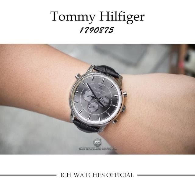【Tommy Hilfiger】ICHco 實體門市 美國Tommy Hilfiger 1790875系列手錶三眼錶-男錶女錶正裝錶生日禮物父親節禮物情人節禮物