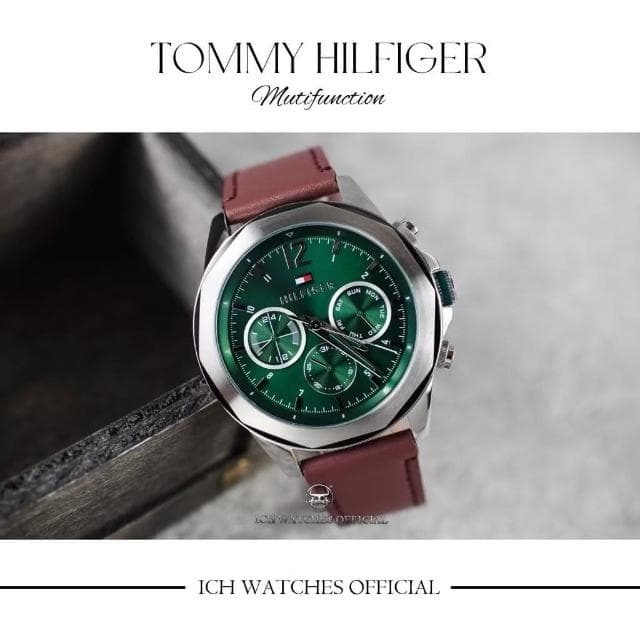 【Tommy Hilfiger】ICHco 實體門市 美國Tommy Hilfiger mutifunction系列三眼錶-男錶手錶1792064生日禮物