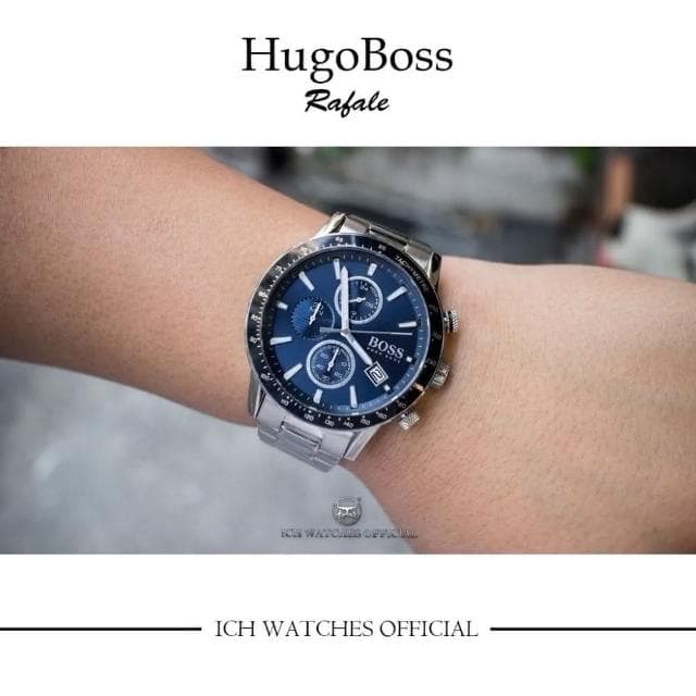 【HUGO BOSS】ICHco 實體門市 美國Hugo Boss-Rafale勁風系列賽車錶計時三眼錶-1513510手錶男錶女錶生日禮物情人節禮物