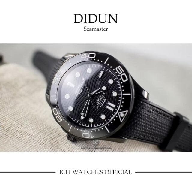 ICHco 實體門市 美國DIDUN 迪頓Seamaster300海馬系列機械錶-潛水錶樣式手錶男錶女錶運動錶007錶生日禮物父親節