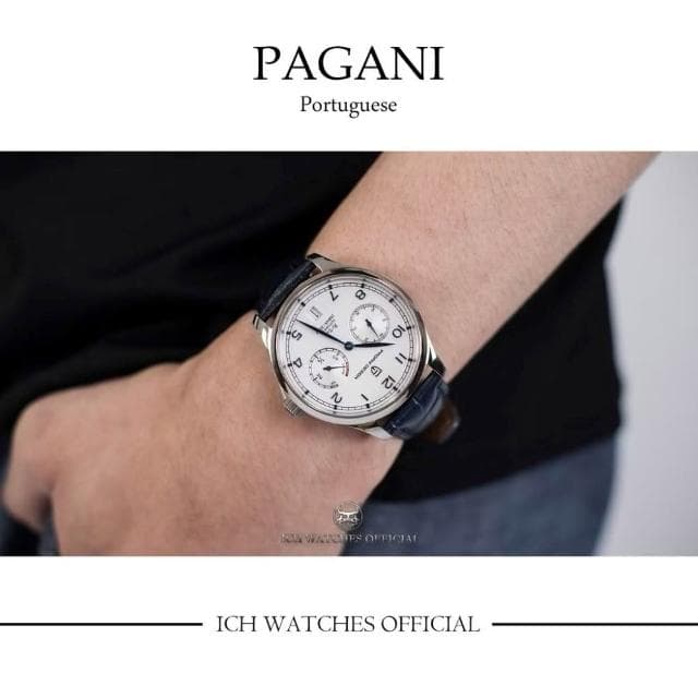 【Pagani 帕加尼】ICHco 實體門市 美國Pagani Design PD1722 葡萄牙系列機械錶飛行錶-手錶男錶女錶三眼計時錶生日禮物生日禮物父親節禮物