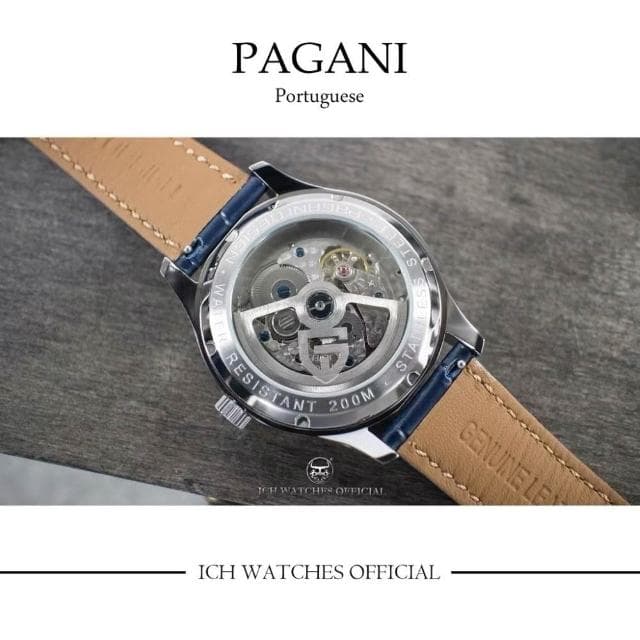 【Pagani 帕加尼】ICHco 實體門市 美國Pagani Design PD1722 葡萄牙系列機械錶飛行錶-手錶男錶女錶三眼計時錶生日禮物生日禮物父親節禮物