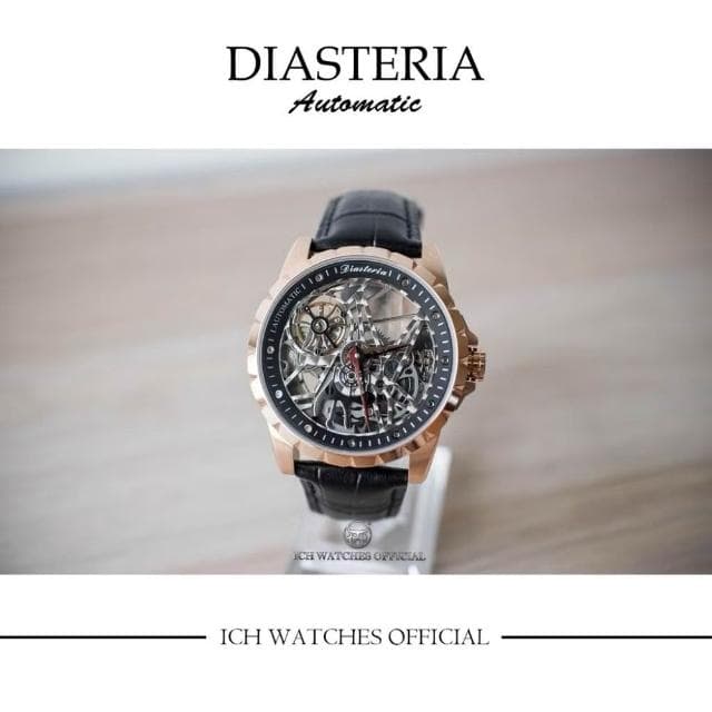 ICHco 實體門市 Diasteria 賽車機械錶-運動錶鏤空錶潛水錶生日禮物情人節禮物水鬼圓桌武士錶精品錶父親節禮物