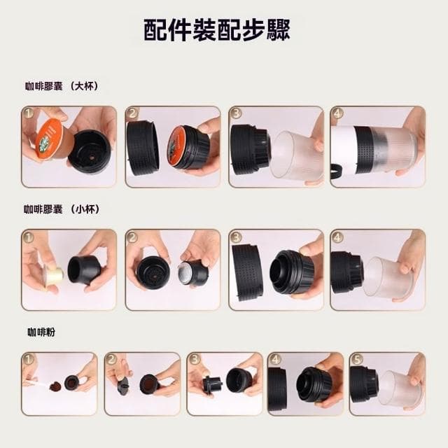 便攜式膠囊 咖啡機 家用小型咖啡壺加熱戶電動外意式濃縮咖啡機