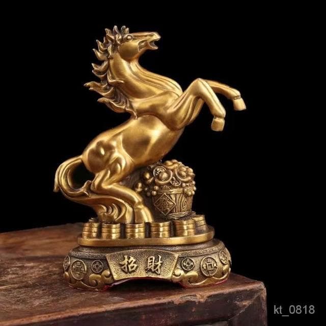 馬到成功 銅馬 招財擺飾 風水擺件 客廳 玄關裝飾品 開幕送禮 入厝禮物