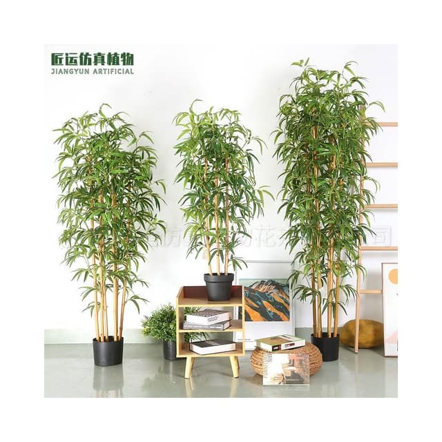 網紅中式禪意造景植物仿真竹子盆栽 高級感超高仿真人造竹子盆景