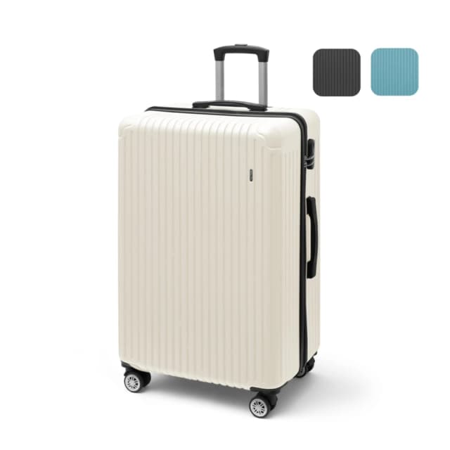 【ROYAL POLO】28吋防刮硬殼行李箱 心森活ABS拉鍊硬殼箱